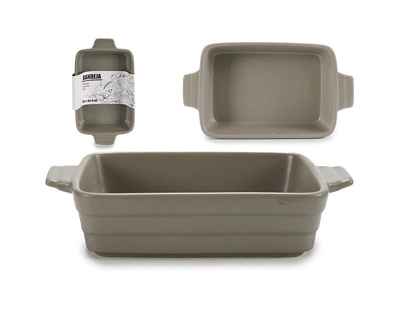 Rectangular casserole grey - dullarstore.com
