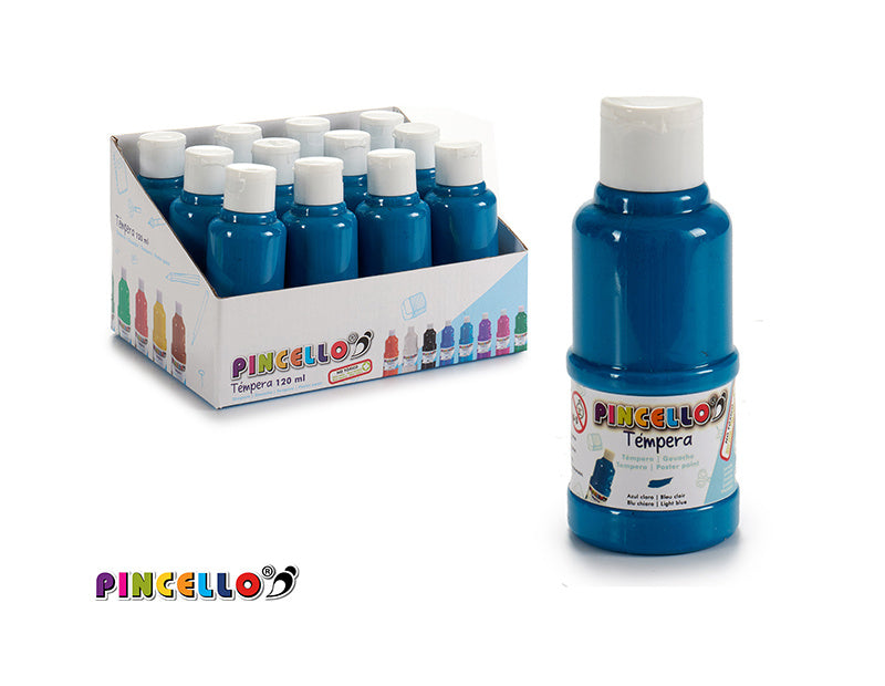 Poster paint pot 120 ml light blue - dullarstore.com