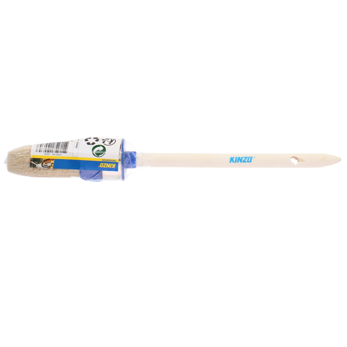 Kinzo - Olie baseret malebørste mellem & rundt 30mm - dullarstore.com