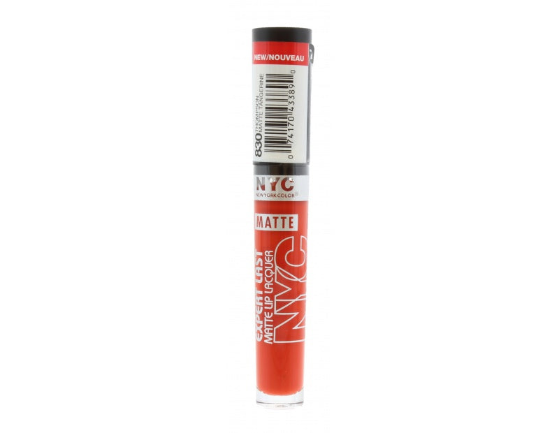Nyc Expert Last Lip Lacquer Orange Red - dullarstore.com