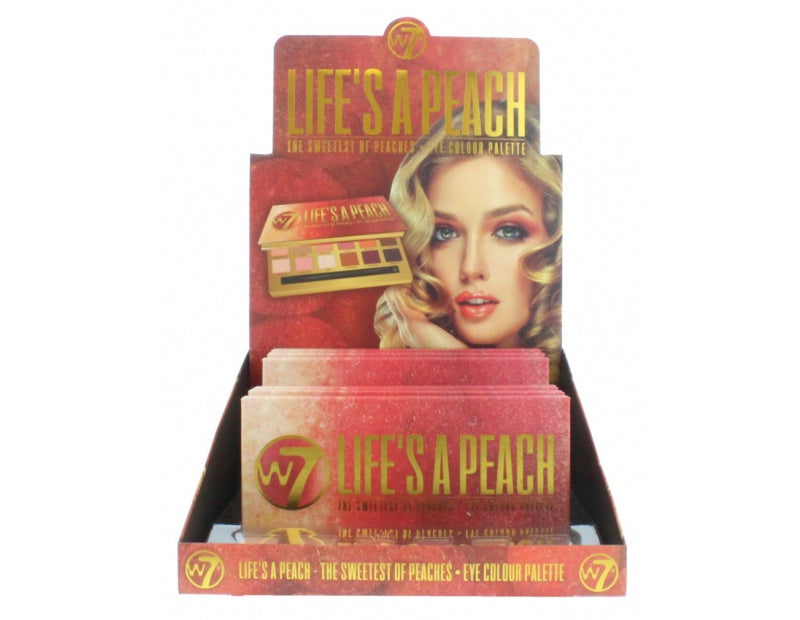 W7 - Life'S A Peach Eyeshadow Palette - dullarstore.com