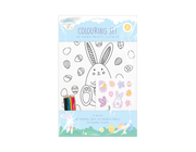 Hoppy Easter - Tegning Sæt Med Klistermærker