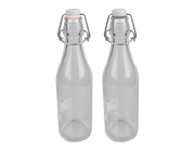 Cook & miller - 1000ml glasflaske med isoleringslåg. Bemærk at denne vare kan komme i 2 foreskellige lågfarve, og pga lagerstyring sender vi en tilfældig.