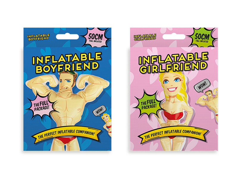 Gift & Gadgets - Oppustelig Partner Op Til 50cm.  Vælg Model